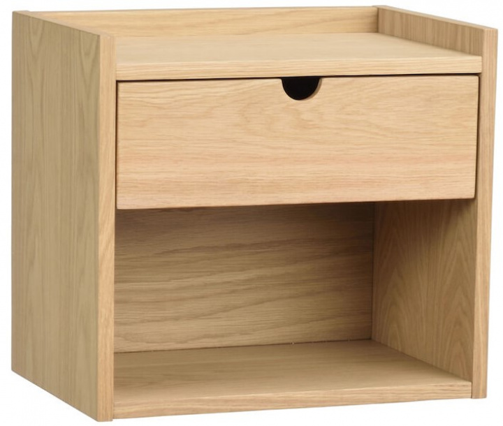 Stolik nocny/Półka ścienna \'Hillmond\' - Dąb w grupie Meble / Stoły / Stoliki nocne w Reforma (121065)
