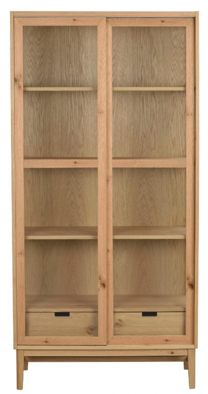 Witryna \'Hazelton\' - Dąb w grupie Meble / Półki i przechowywanie / Szafki i kredensy w Reforma (121152)