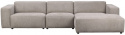 Sofa 4-osobowa \'Willard\' z chaise longue H - Beżowy