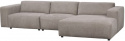 Sofa 4-osobowa \'Willard\' z chaise longue H - Beżowy