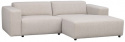 3-osobowa sofa \'Willard\' z chaise longue H - Jasnobeżowa