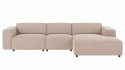 4-osobowa sofa \'Willard\' z chaise longue H - Jasnobeżowa