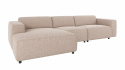 4-osobowa sofa \'Willard\' z chaise longue V - Jasnobeżowa