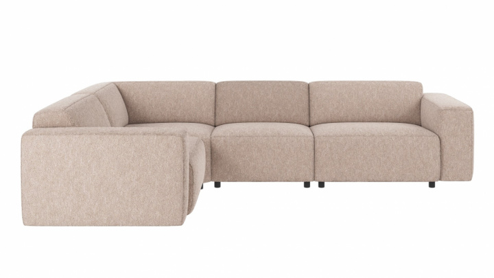 2-osobowa sofa narożna \'Willard\' - Jasnobeżowa w grupie Meble / Sofy / Sofy trzyosobowe w Reforma (121338)
