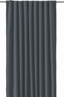 Zestaw 2 zasłon \'Greenwich\' 140x280 - Ciemnoszary