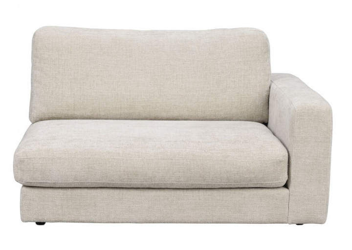 Fotel narożny \'Duncan\' Prawy - Jasnoszary w grupie Meble / Sofy / Sofy modułowe w Reforma (122023)