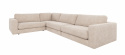 Sofa narożna \'Duncan\' - Jasnoszary