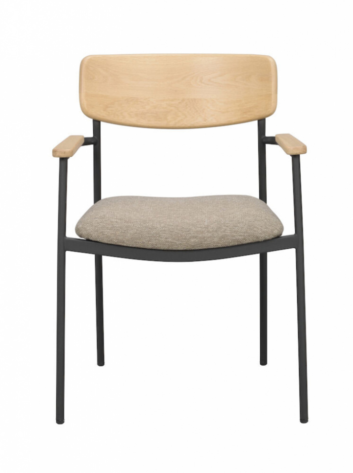 Fotel \'Maymont\' - Ciemnobeżowy w grupie Meble / Meble do siedzenia / Krzesła w Reforma (123082)