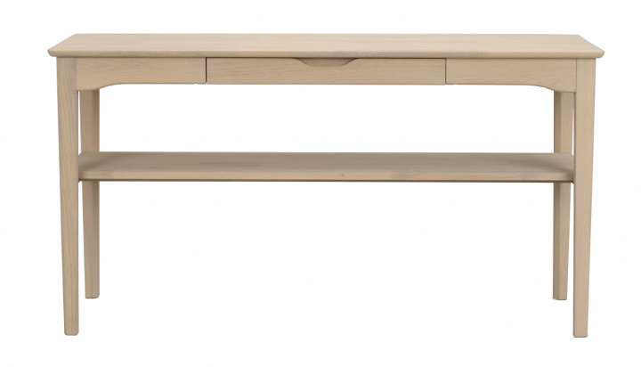 Stół pomocniczy \'Markham\' 140cm - Białe pigmentowane w grupie Meble / Stoły / Stoliki pomocnicze w Reforma (123141)