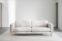 3-osobowa sofa \'Braden\' - Jasnobeżowa/dąb