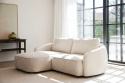 3-osobowa sofa \'Norris\' z chaise longue po lewej - Jasnobeżowa
