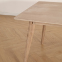 Stół jadalniany \'Line\' 180 cm – Bielone