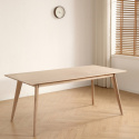 Stół jadalniany \'Line\' 180 cm – Bielone