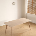 Stół jadalniany \'Line\' 180 cm – Bielone