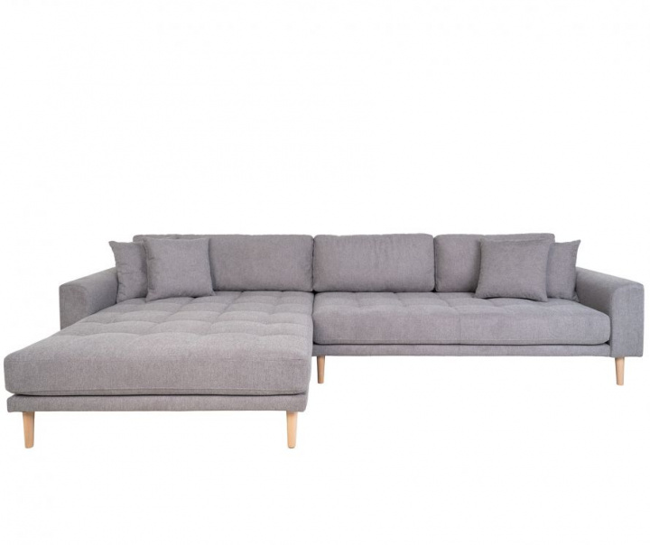 Sofa \'Lido\' Lewa - Jasnoszara w grupie Meble / Sofy / Sofy z funkcją spania w Reforma (1301601)