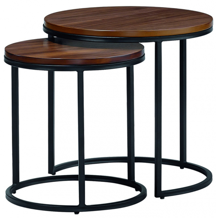 Stolik kawowy \'Prime\' S 2 części - Orzech w grupie Meble / Stoły / Stolik kawowy w Reforma (1311-L-S)