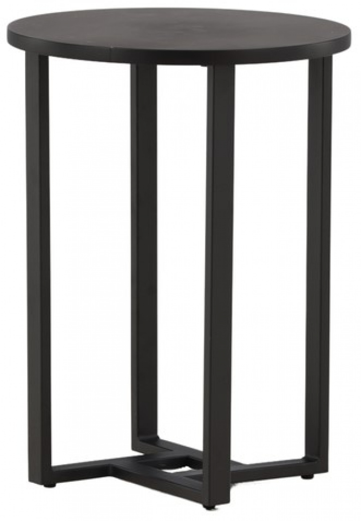 Stolik kawowy \'Livia\' Okrągły 40cm - Czarny w grupie Meble / Stoły / Stolik kawowy w Reforma (15009-020)