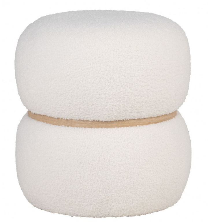 Pufa \'Milford\' - Biała w grupie Meble / Sofy / Pufy siedzące i podnóżki w Reforma (1501221)