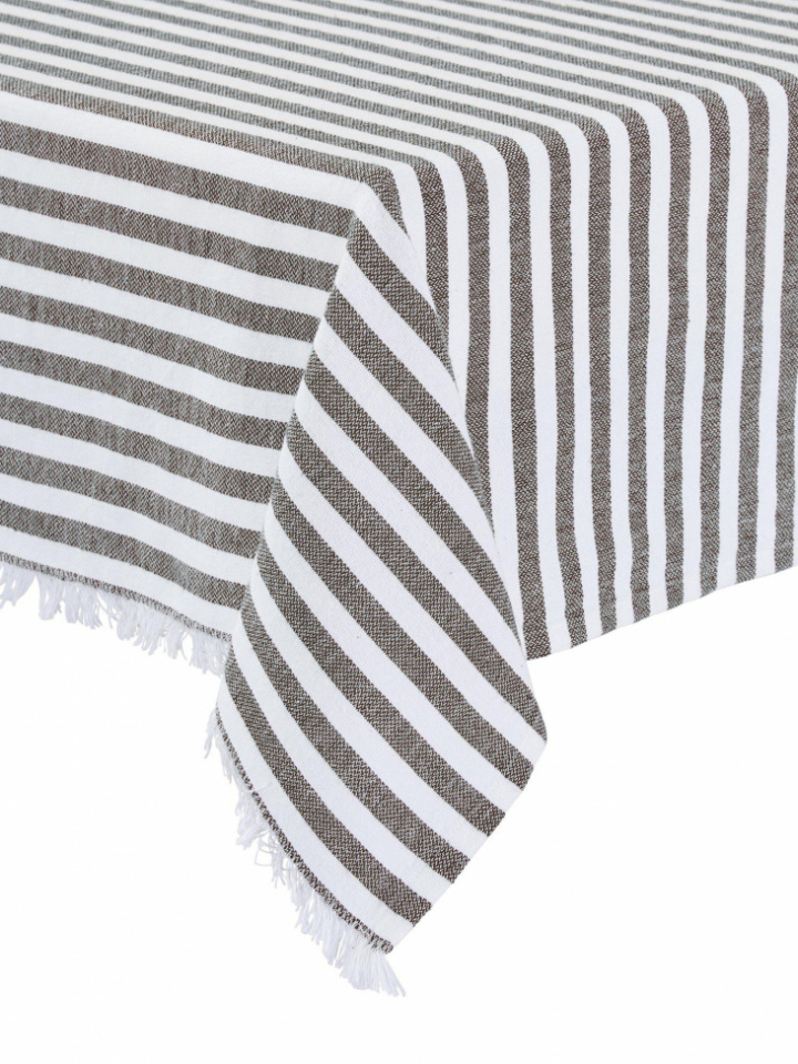 Obrus \'Gaby\' 140x280 - Brązowy w grupie Wystrój / Tekstylia / Obrusy w Reforma (1528-85-012)