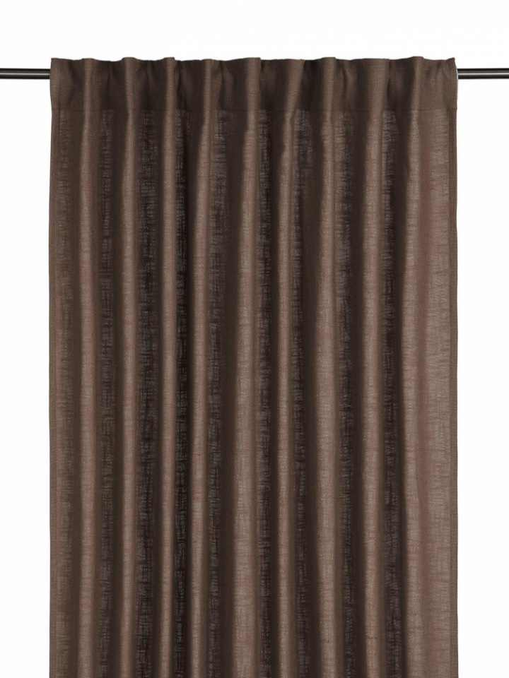 2-pak Firanka \'Harper\' 140x280 - Brązowa w grupie Wystrój / Tekstylia / Firany w Reforma (1529-20-022)