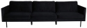 Sofa \'Åland\' 3-osobowa - Czarna