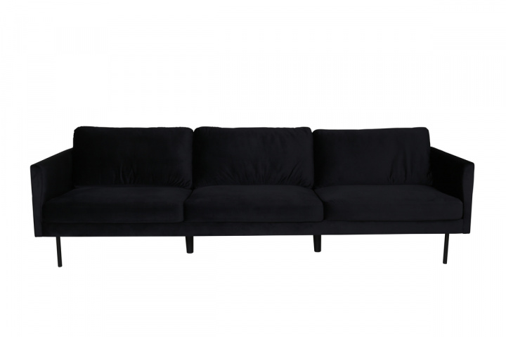 Sofa \'&Aring;land\' 3-osobowa - Czarna w grupie Meble / Sofy / Sofy trzyosobowe w Reforma (15556-888)