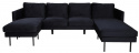 Sofa narożna \'Åland\' - Czarna