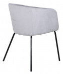 Krzesło \'Astrid\' - Szaro-Czarne