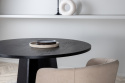 Stół \'Blomstermala\' Okrągły 110cm - Czarny