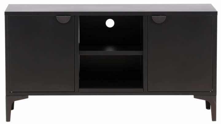 Stolik TV \'Kristianstad\' - Czarny w grupie Meble / Półki i przechowywanie / Stoliki RTV w Reforma (15618-208)