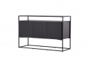 Szafa \'Kingsport\' 120x80cm - Czarny