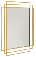 Lustro \'Square\' 76x97cm - Złoty