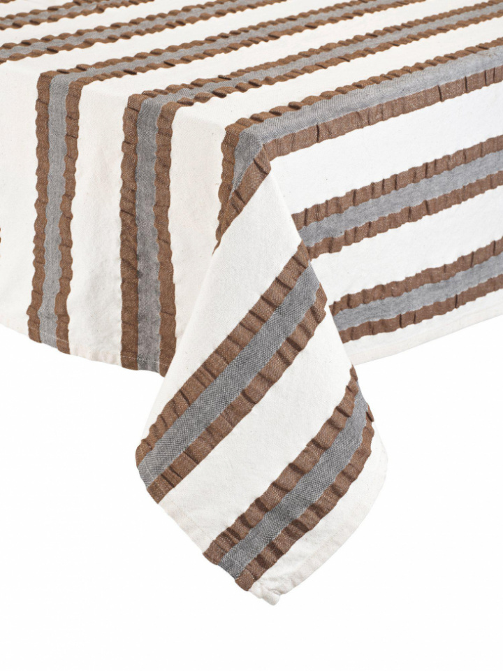 Obrus \'Lollo\' 145x280 - Brązowy w grupie Wystrój / Tekstylia / Obrusy w Reforma (1590-85-062)