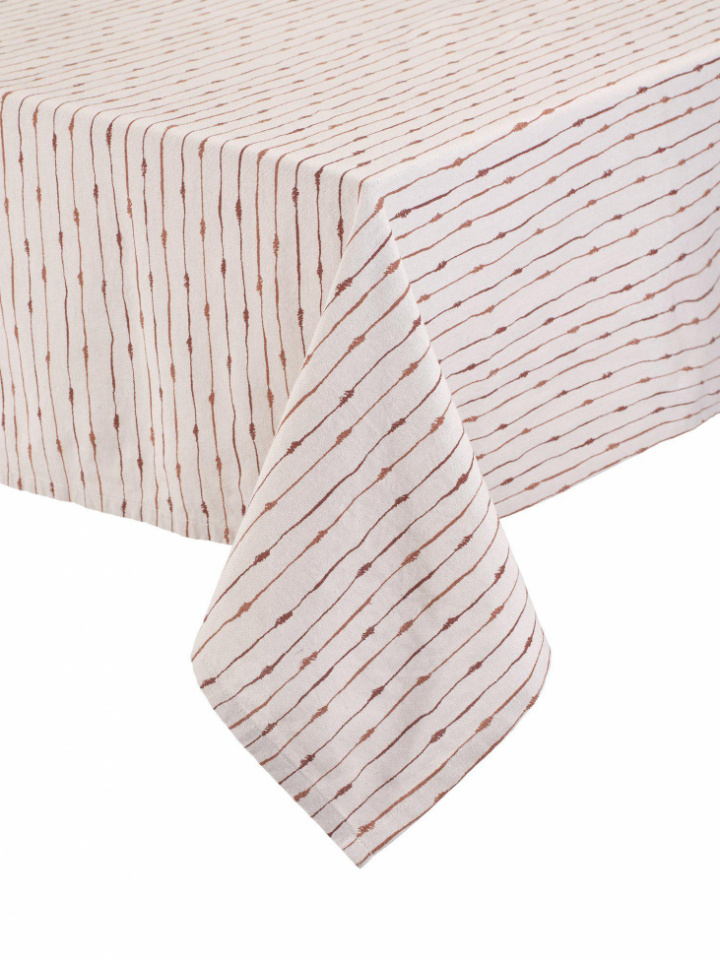 Obrus \'Unni\' 145x280 - Brązowy w grupie Wystrój / Tekstylia / Obrusy w Reforma (1596-85-066)