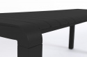 Ławka ogrodowa \'Vondel\' 175x45cm - Czarne