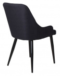 Krzesło \'Folldal\' - Czarna tkanina