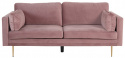 Sofa \'Bjelland\' 3-osobowa - Różowa