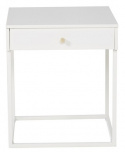 Stolik nocny \'Bergslagen\' 41x43 - Biały