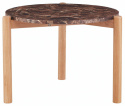Stolik kawowy \'Marble\' S - Brązowy