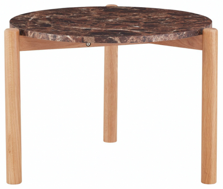Stolik kawowy \'Marble\' S - Brązowy w grupie Meble / Stoły / Stolik kawowy w Reforma (19001-S)