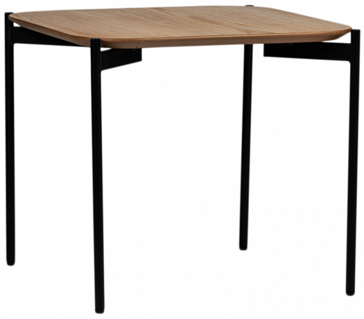 Stolik kawowy \'Frida\' 50x50cm - Naturalny/Czarny w grupie Meble / Stoły / Stolik kawowy w Reforma (19005-M)