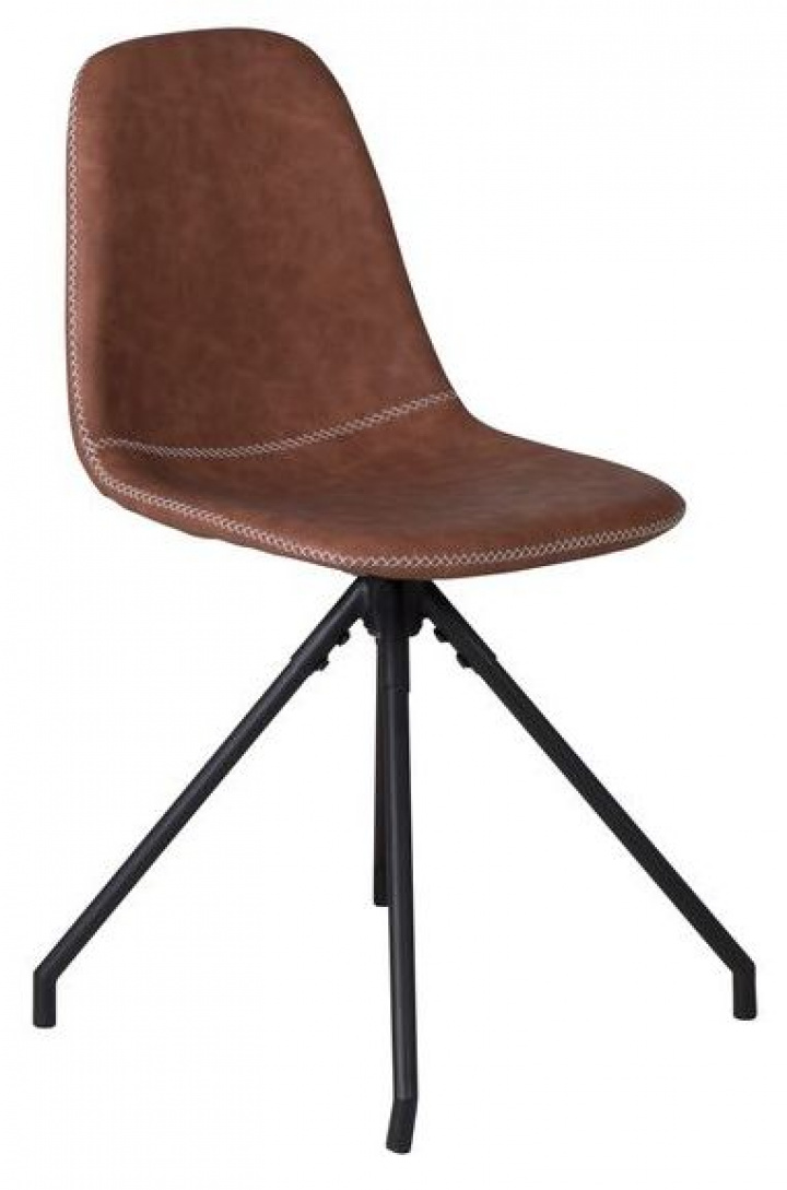 Krzesło \'Eidsberg\' Spin - Brązowe/Czarne w grupie Meble / Meble do siedzenia / Krzesła w Reforma (19146-438)
