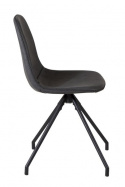 Krzesło \'Eidsberg\' - Ciemna skóra