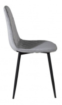 Krzesło \'Eidsberg\' Diament - Szare/Czarne
