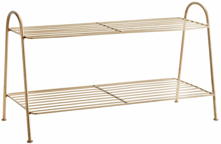 Półka na buty \'Gala\' - Mosiądz w grupie Meble / Półki i przechowywanie / Półki na kapelusze i buty w Reforma (19519AB)