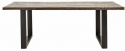 Stół \'Iron\' 220x100cm - Drewno z recyklingu