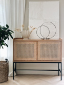 Szafka \'Twine\' - Naturalna