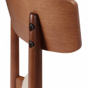 Krzesło \'Ystad\' - Orzech/beżowe