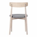 Krzesło \'Ystad\' - Biały dąb/Szare