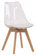 Krzesło \'Edvin\' - Przezroczyste